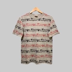 Champion’s Men Shirt, Medium Size, Printed, Cotton, Good Condition.